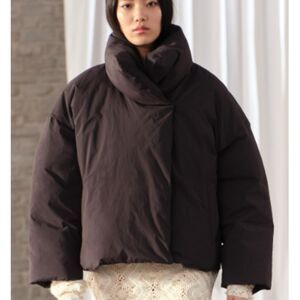 Zara Quilted Puffer Coat ZW CollectionSize M